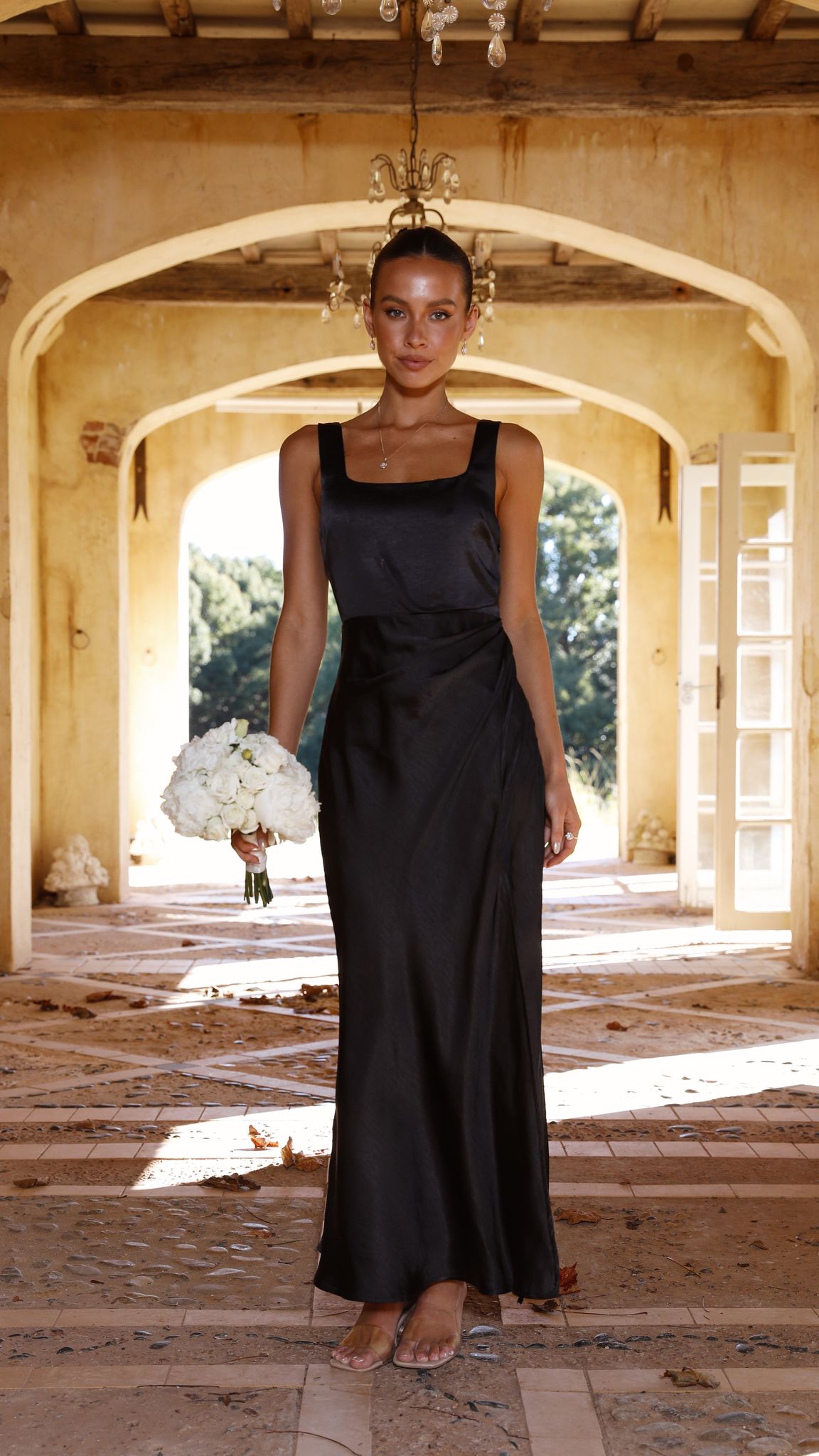 Rochie Maxi Alaria - Neagra