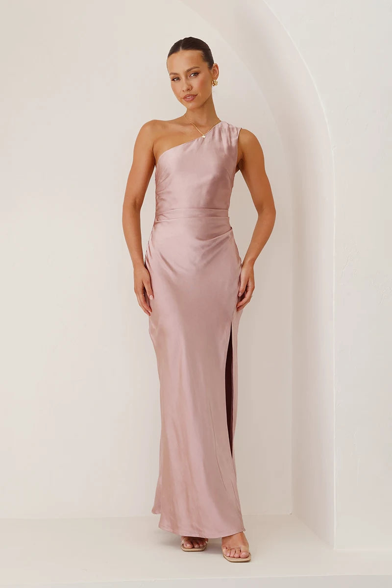 Victoria Maxi Kjole - Dusty Pink