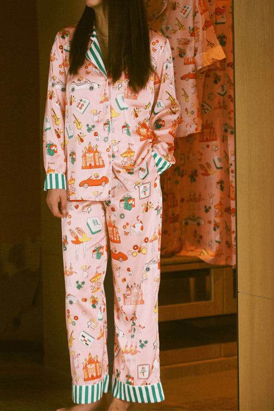 Luxury Mahjong Queen Pajama Set