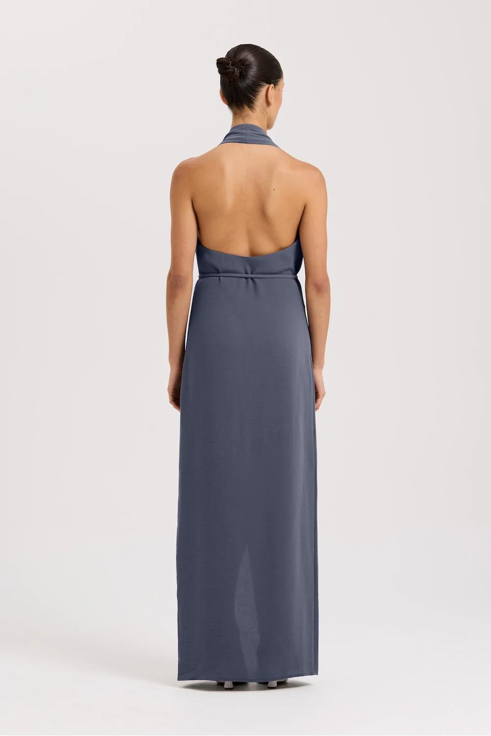 Vida Halter neck Maxi Dress