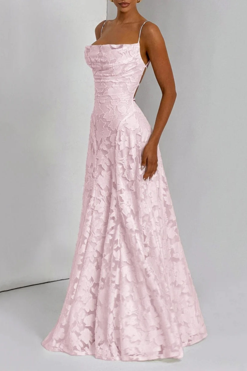 Jacquard Maxi Dress