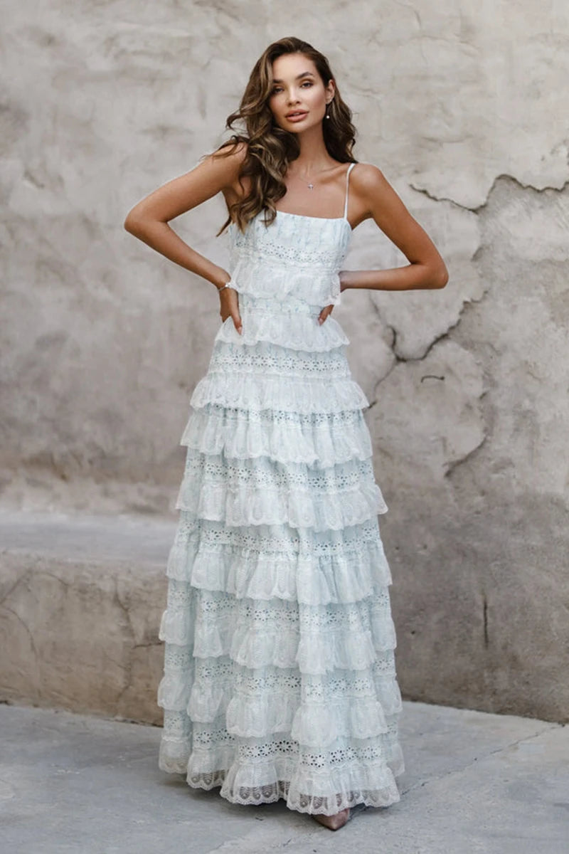 épine♡lace tulle bustier Bustier Pleated Tulle Fit & Flare Midi Dress