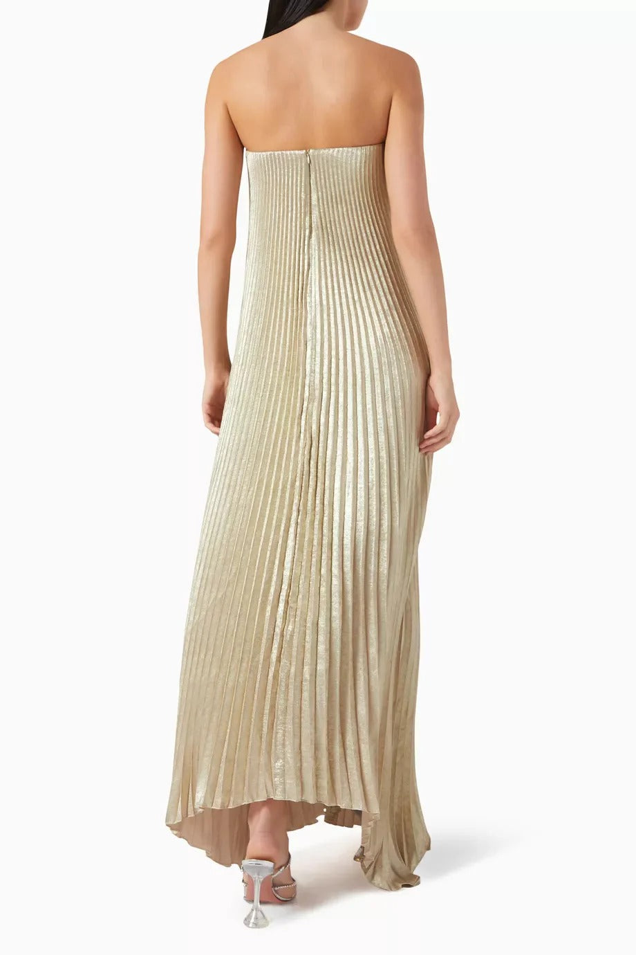Schwarzes Abendkleid ohne Träger