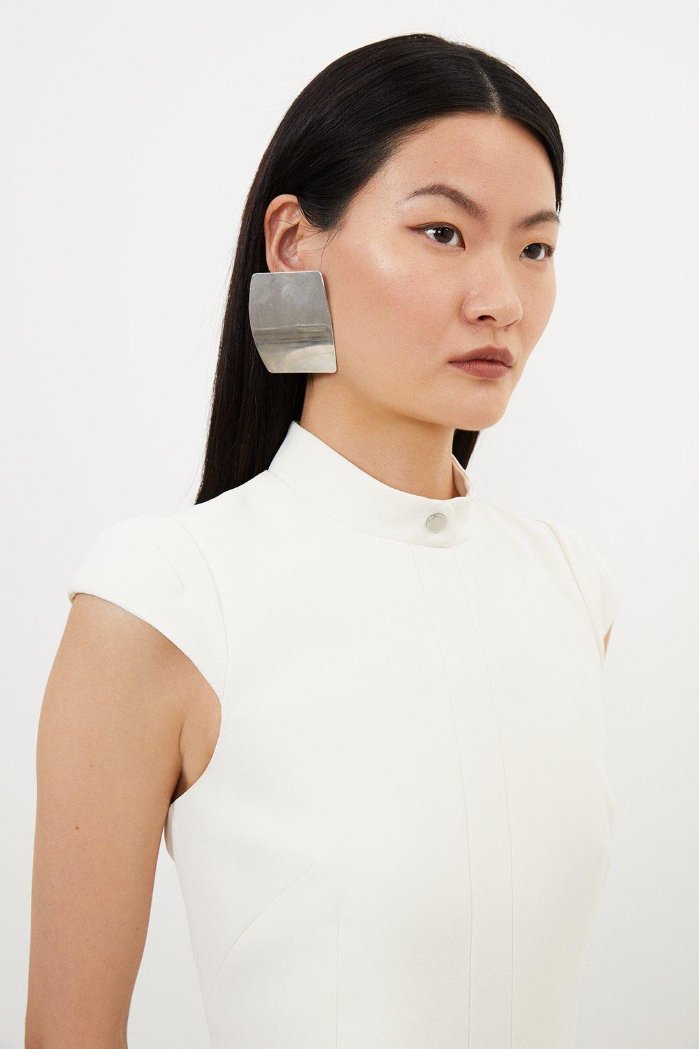 Yanke White Mini Dress