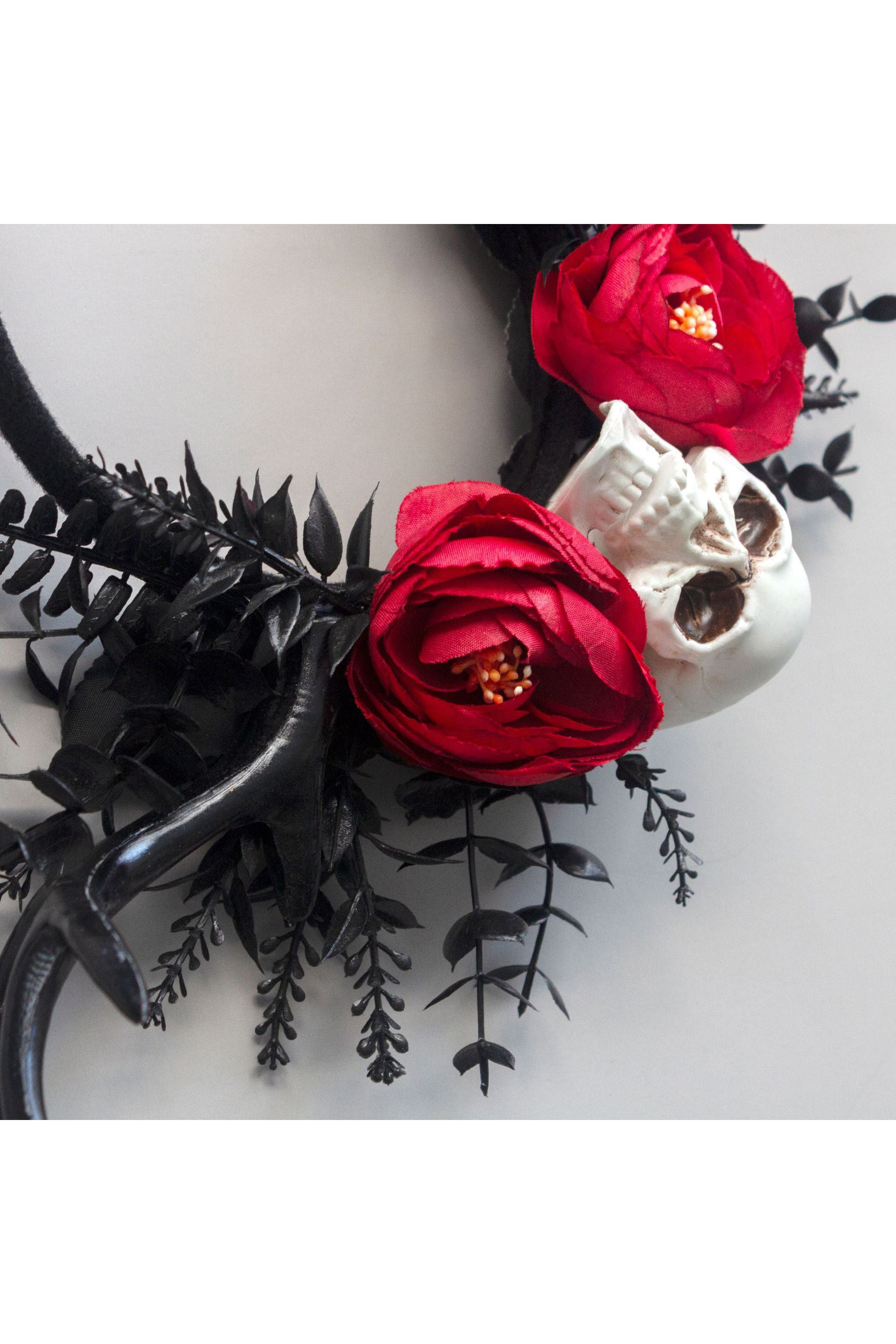 Undead Hoop Skull Headband