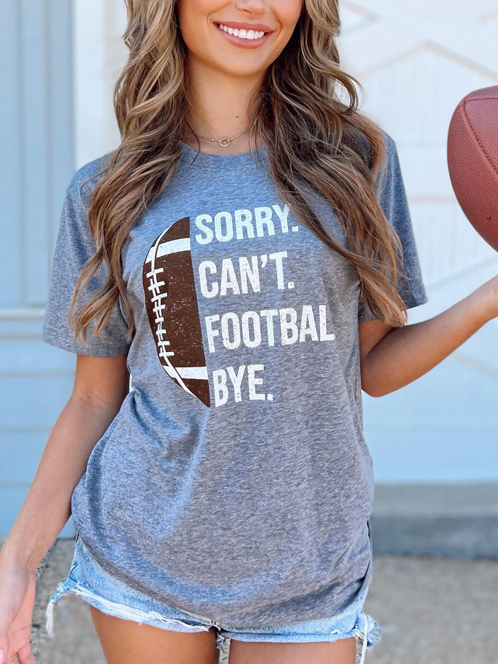 Sorry. Can’T. Football. Bye. Unisex Comfy Tee