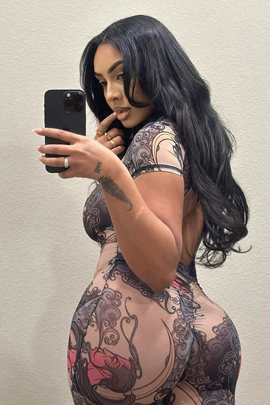 Joanne Lace Mini Blazer-kjole