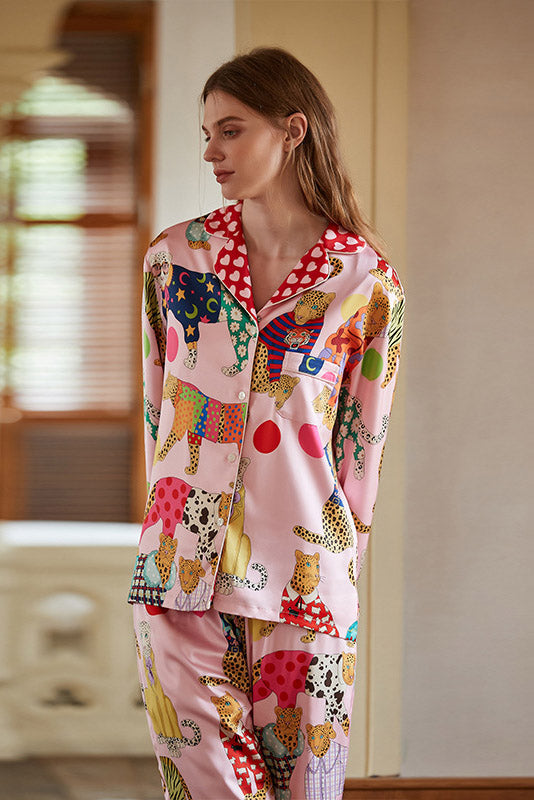 Flamingo Print Pyjama Set