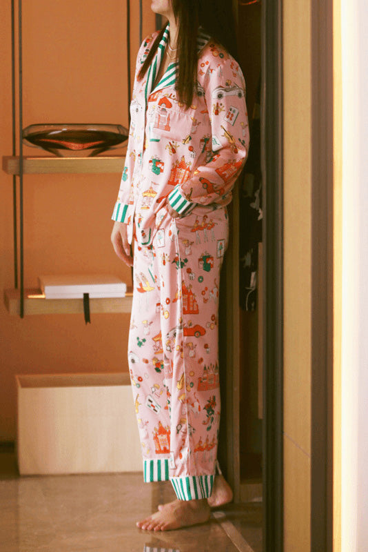 Luxe Mahjong Koningin Pyjama Set