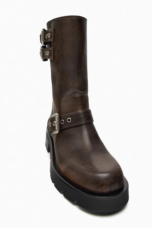 Western-Stiefeletten im Vintage-Stil