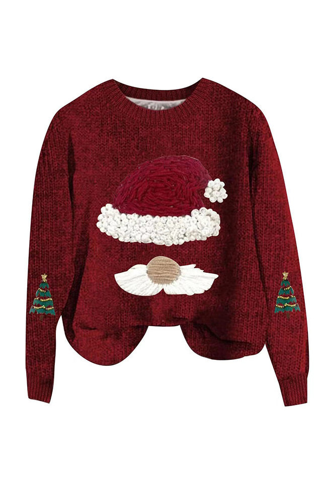 Sweater de Natal de Corte Larguinho