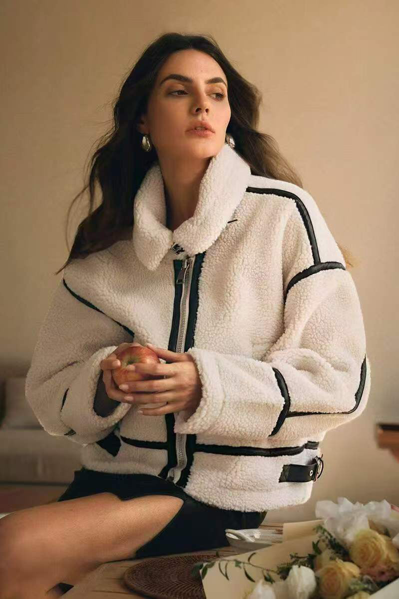 Moto Shearling Jacket