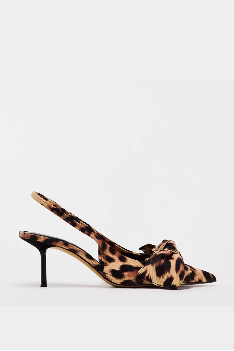 High Heels mit Leopardenmuster