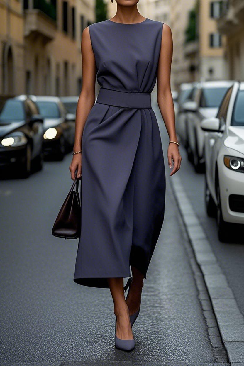 Elegant Taillenkleed a Vollfaar