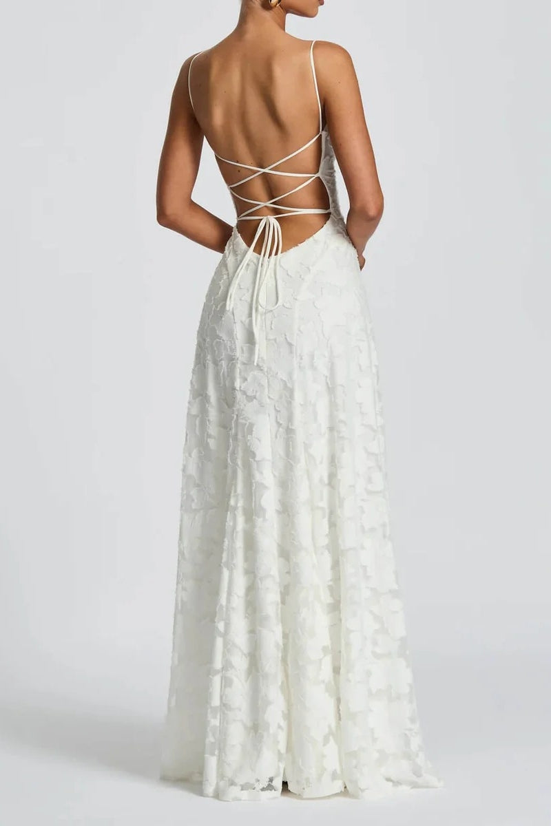 Jacquard Maxi Dress