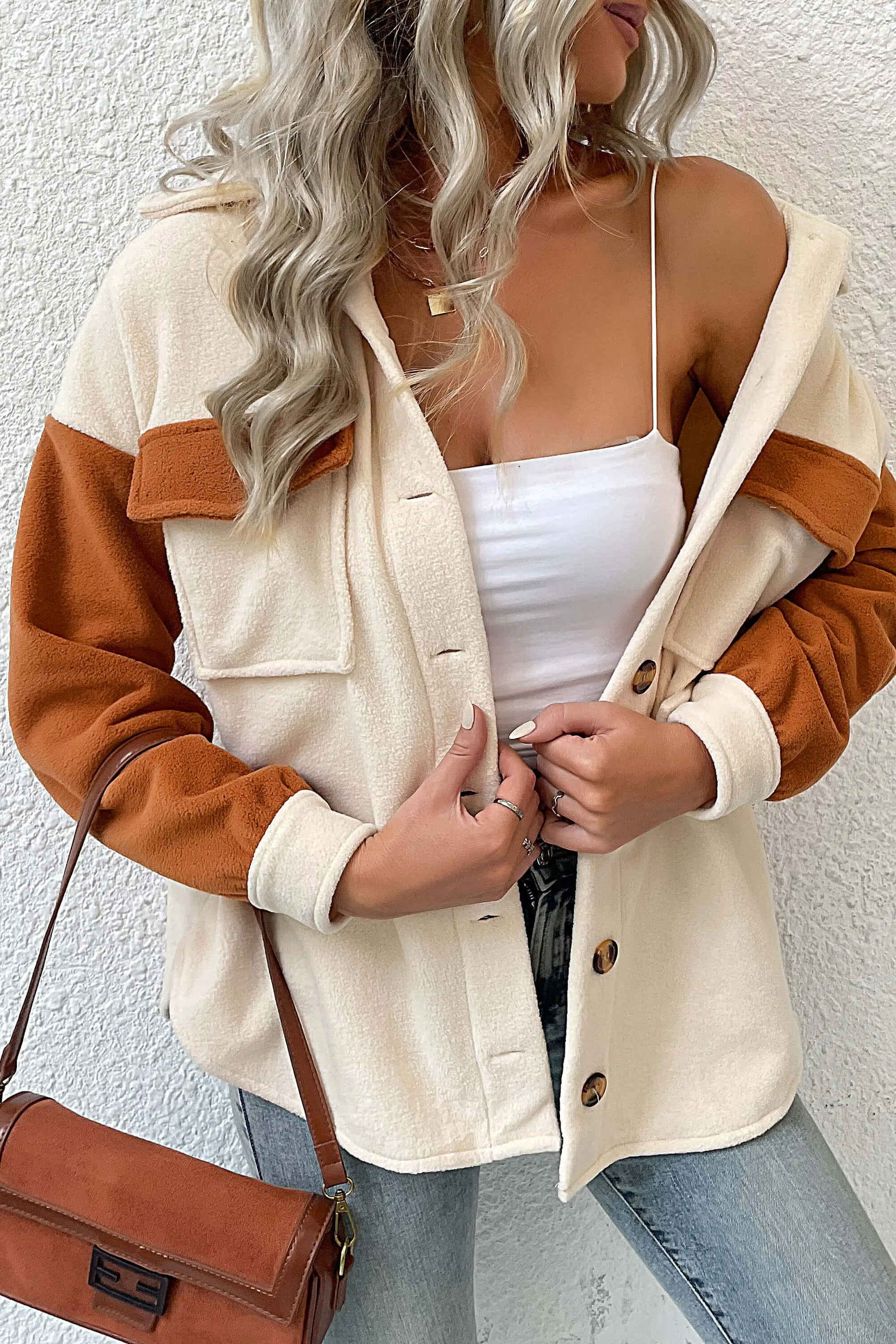 Down To Cuddle – Gemütliche Hemdjacke - Creme