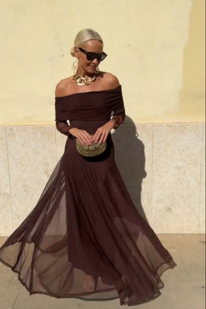 Dried Rose Maxi Dress