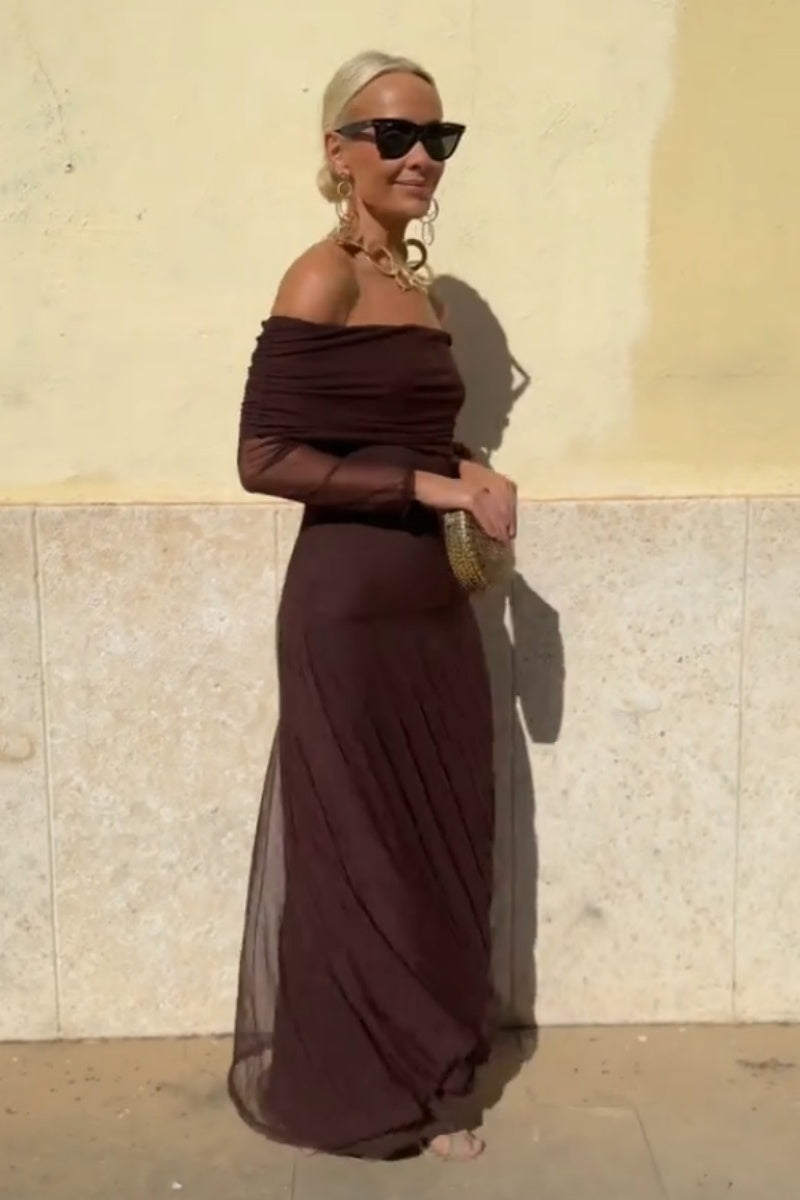 Dried Rose Maxi Dress