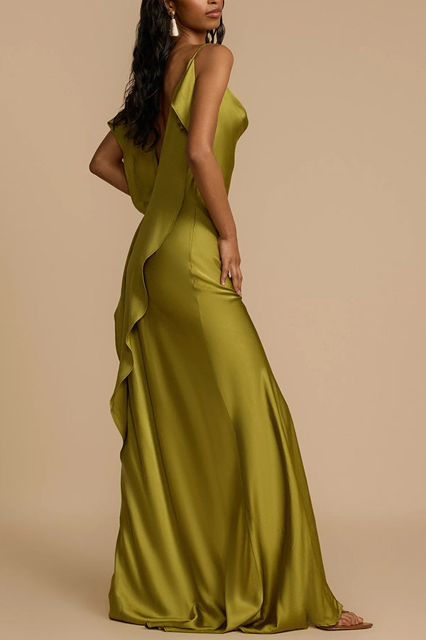 Whispers of the Sea – Resort Halter Dress