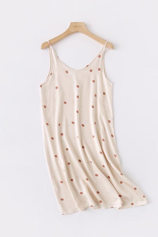 Tryckt korsryggen Cami Dress