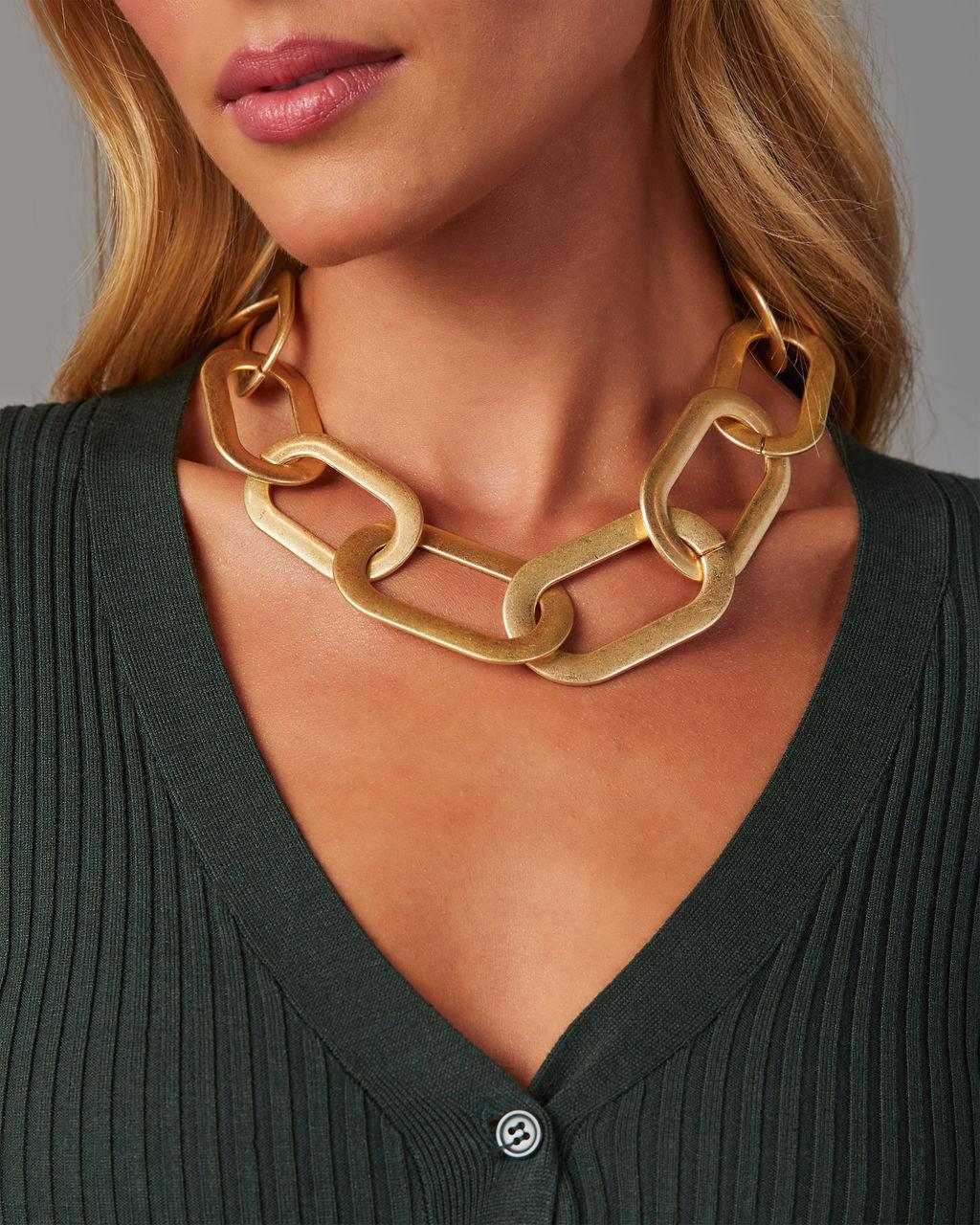 Collier Ruben à gros maillons