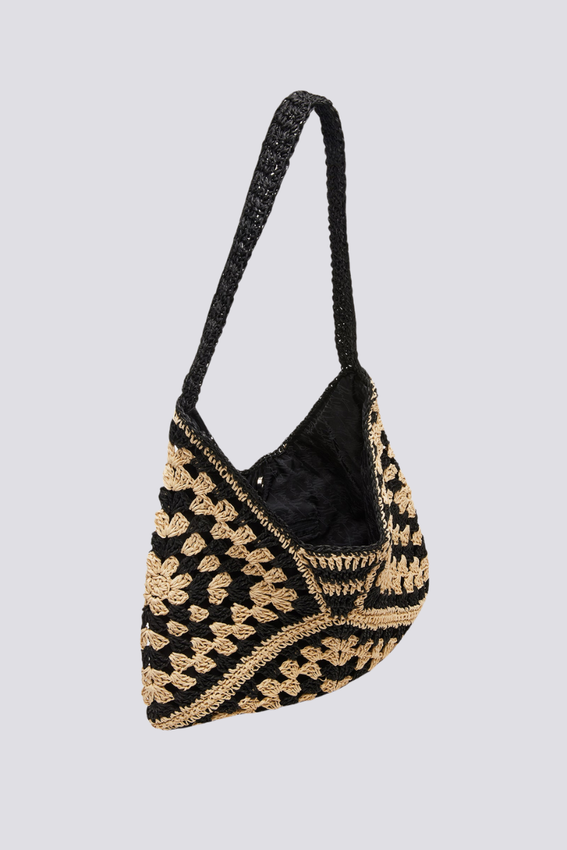 Sac tissé patchwork Gigi