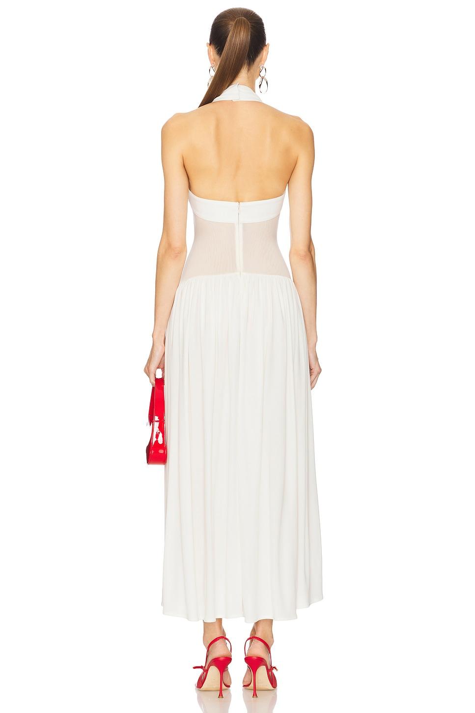 Leola Halter Neck Bra Maxi Dress