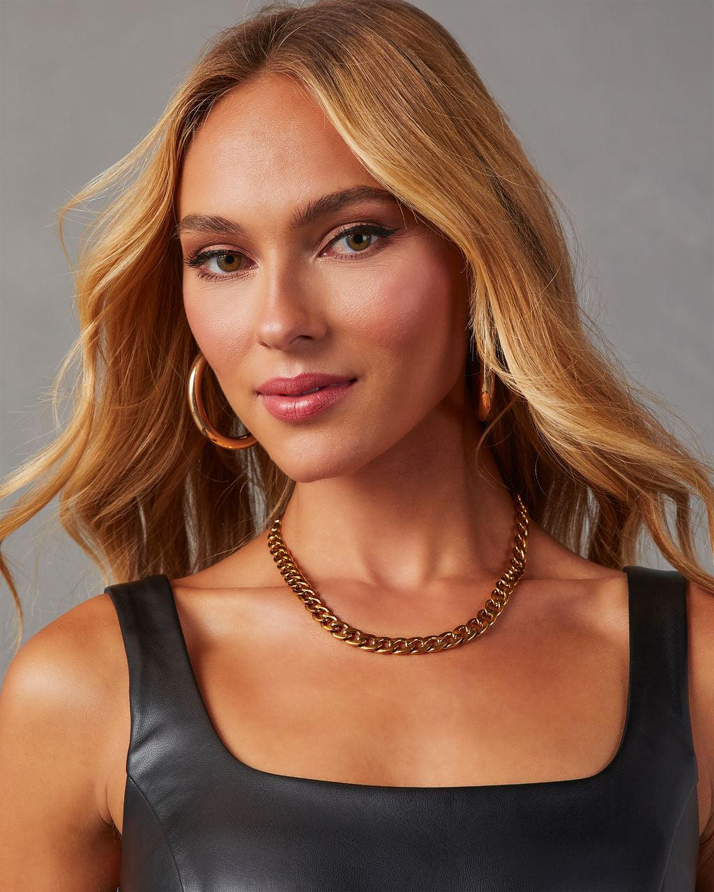 Collier chaîne de trottoir Knox