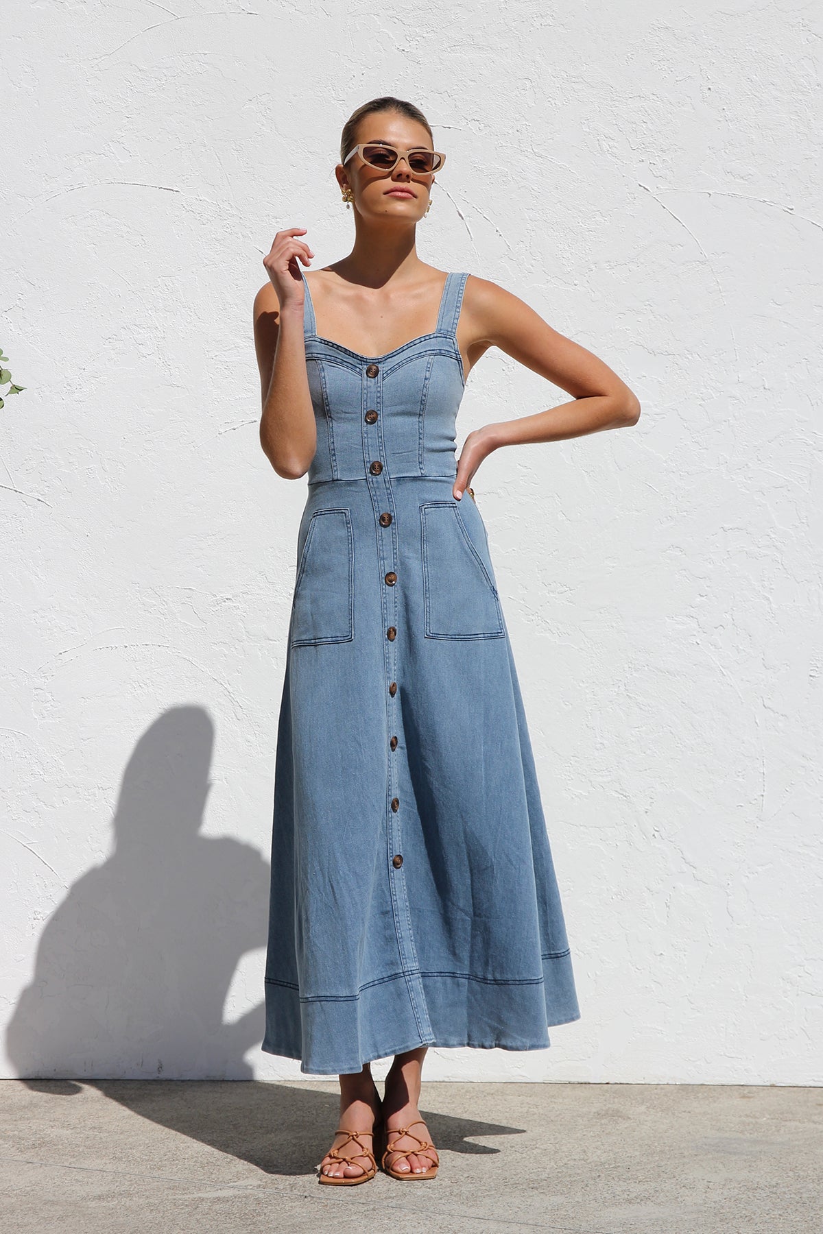 Vestido Danielle AZUL DENIM