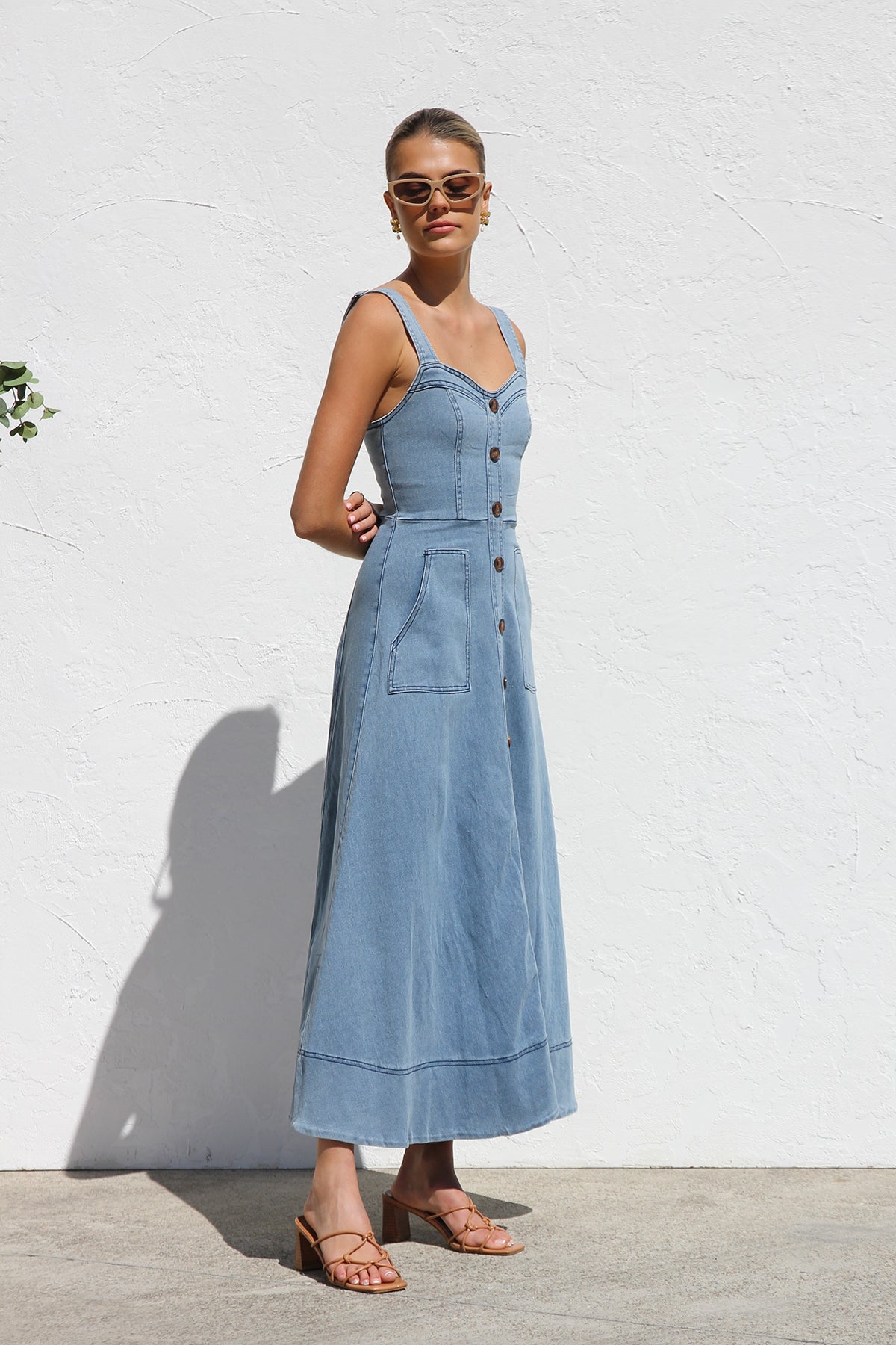 Vestido Danielle AZUL DENIM