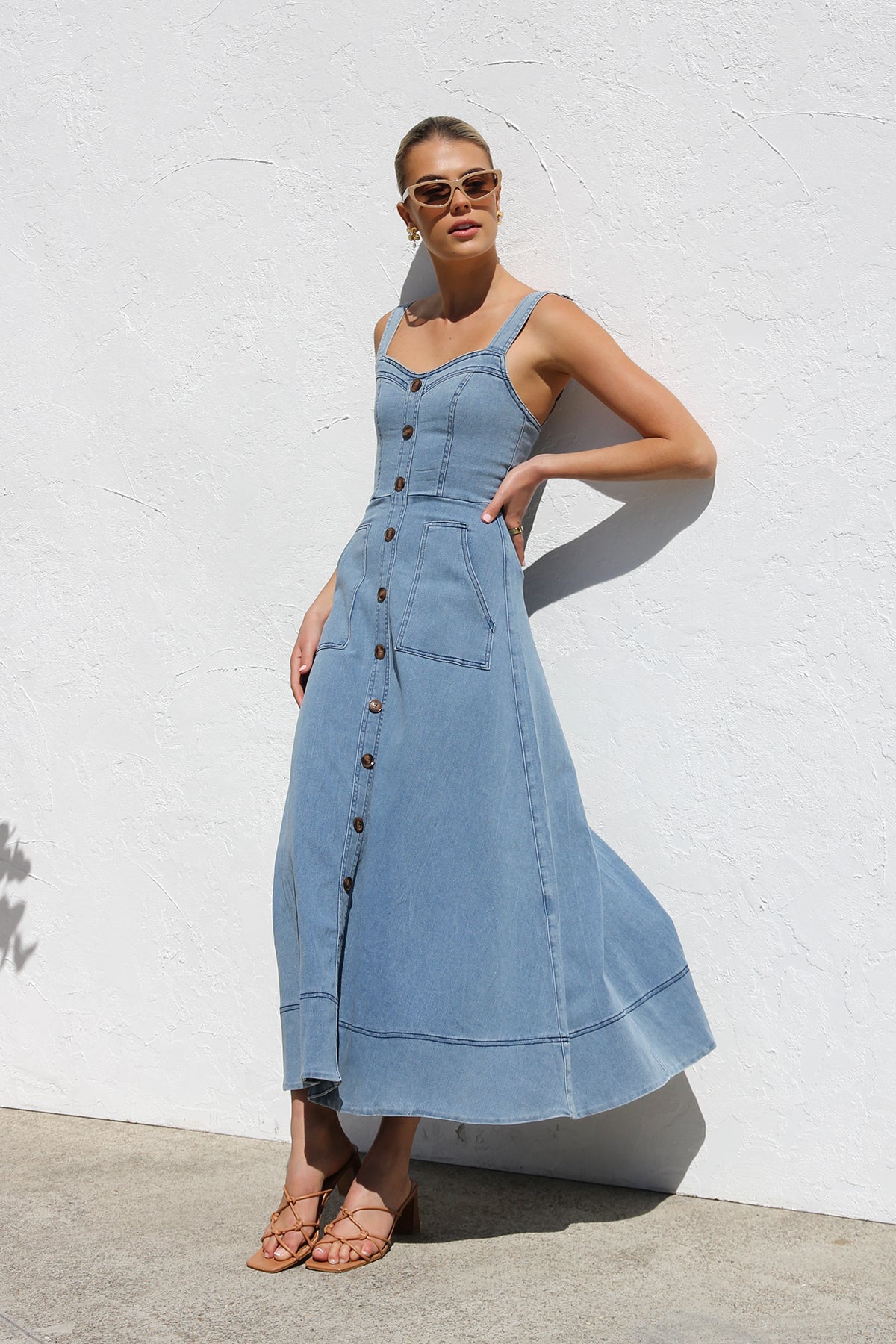 Vestido Danielle AZUL DENIM