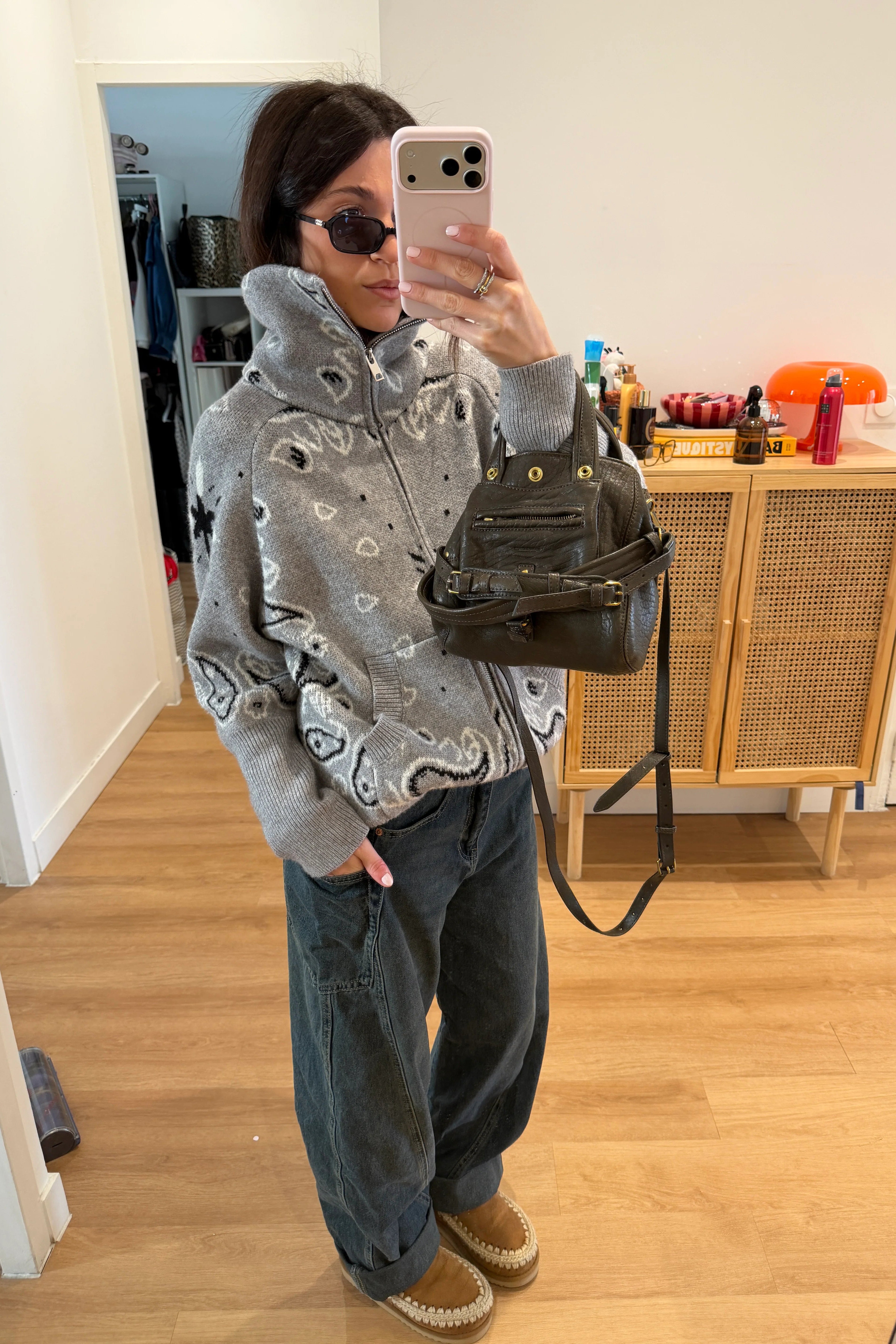 Abito corto Garden Glow con pizzo