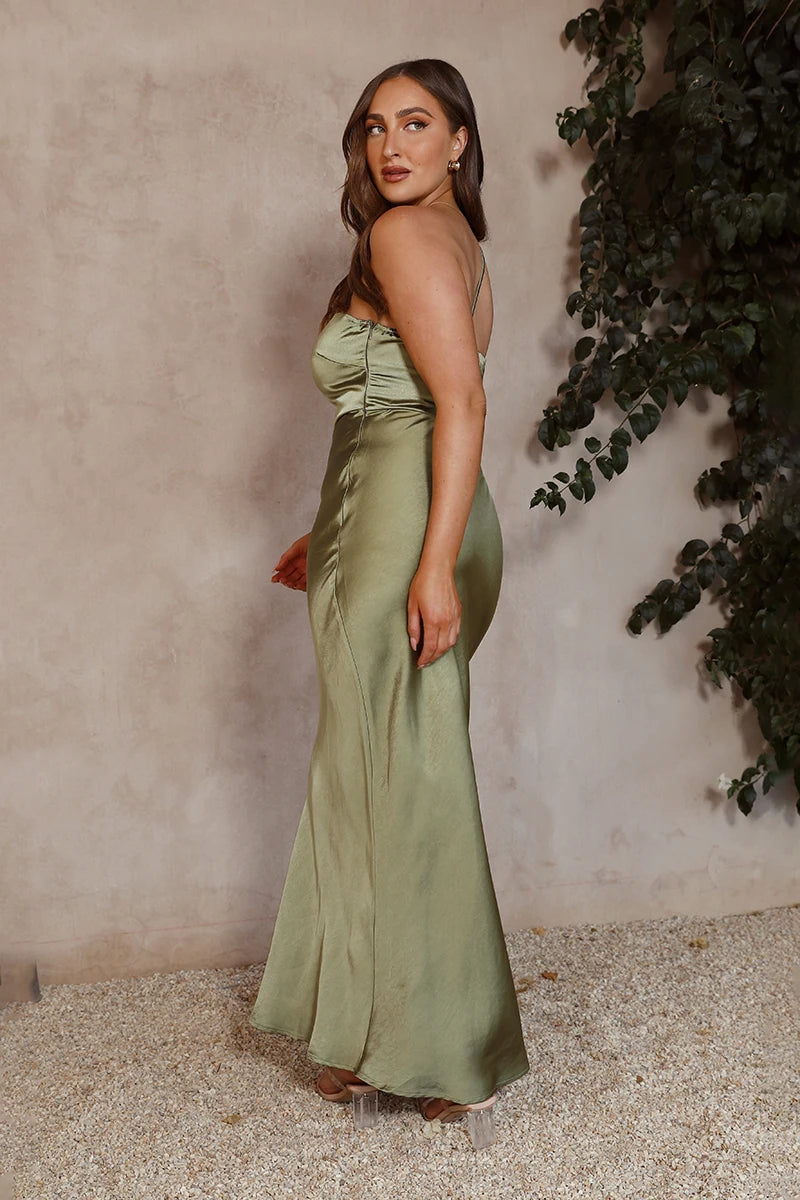 Rochie Maxi Margot - Olive