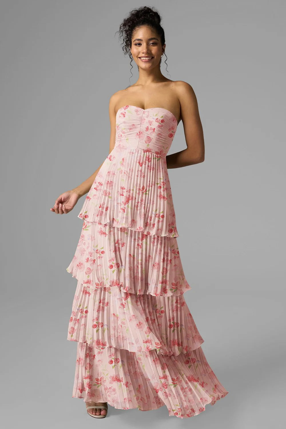 Peach Blossom Breeze Dress
