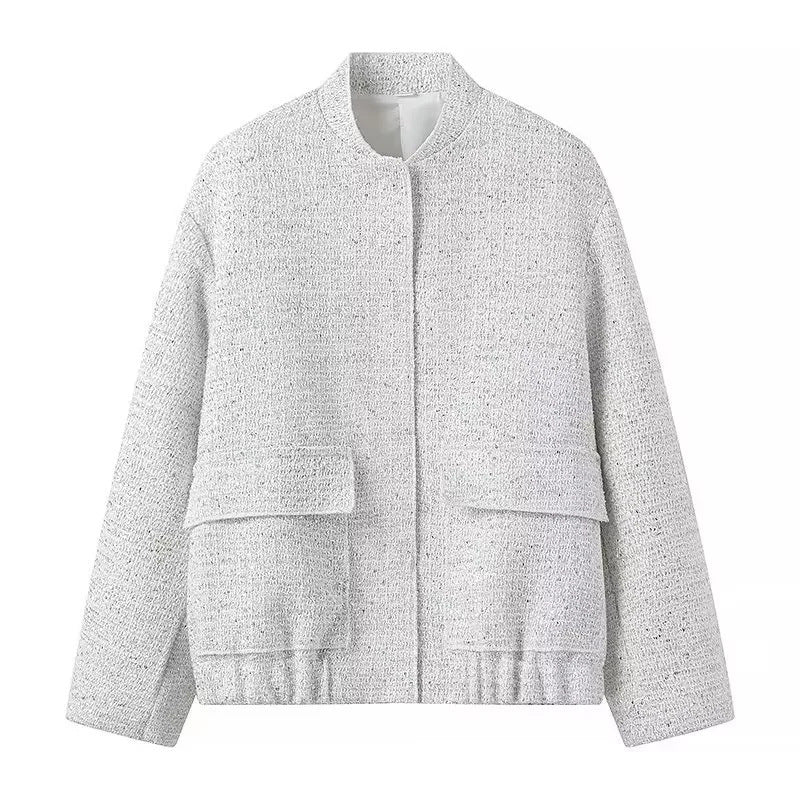 Pailletten Klenge Stand Collar Jacket