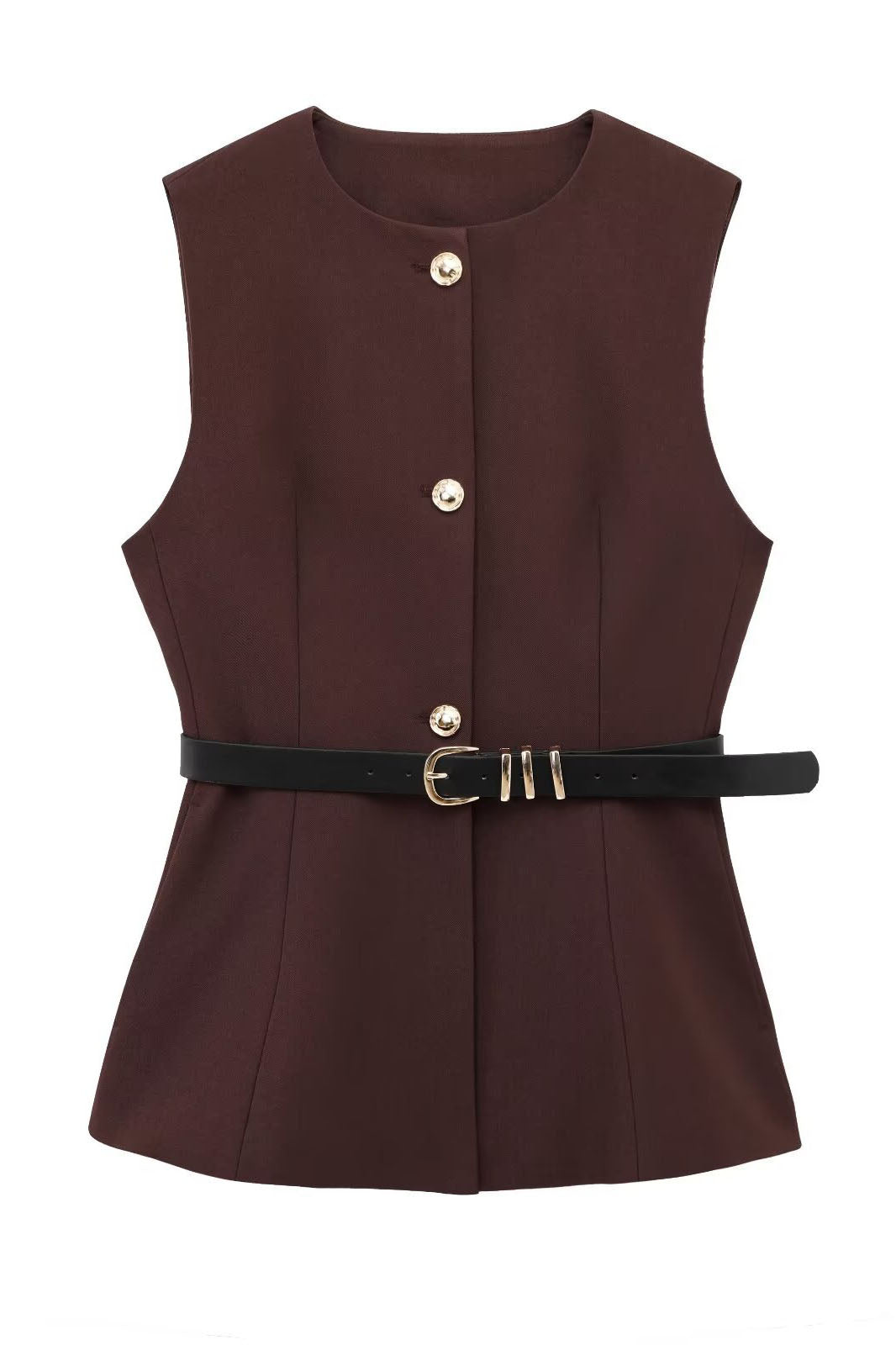 Urban Sleeveless Blazer & Pants Set