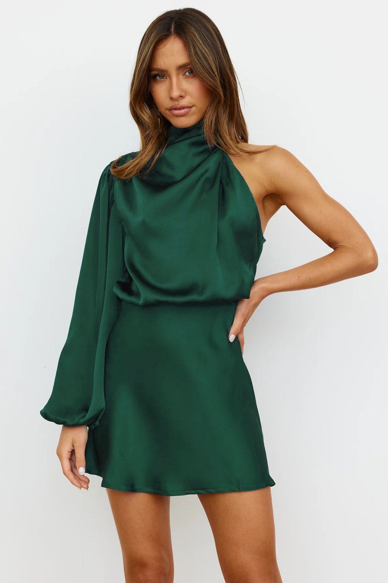 Lissy Mini Dress - Green