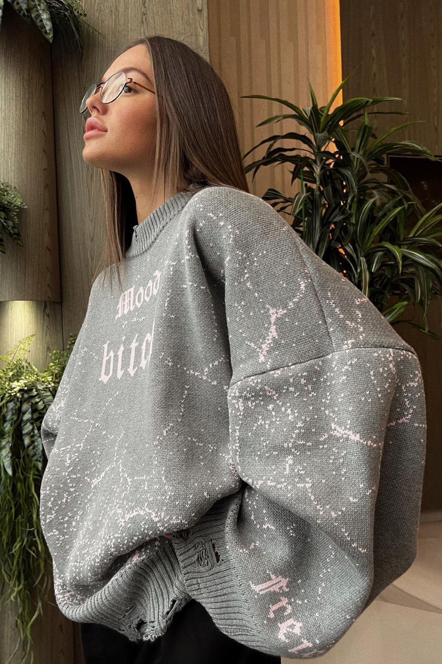 Abito lungo svasato con pizzo ricamato Joa