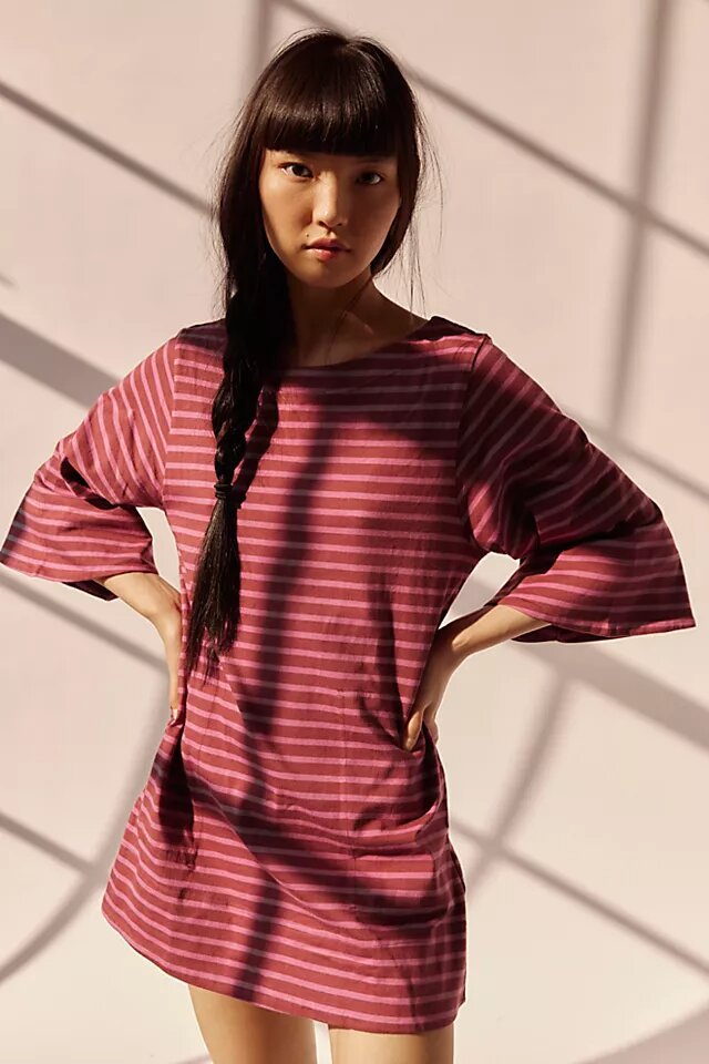 Contrast Striped T-Shirt