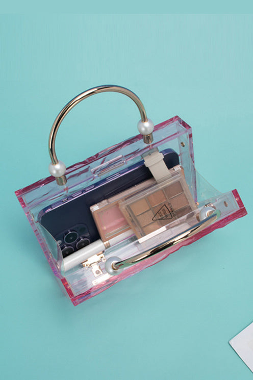 Acryl Transparente Box Handtasche