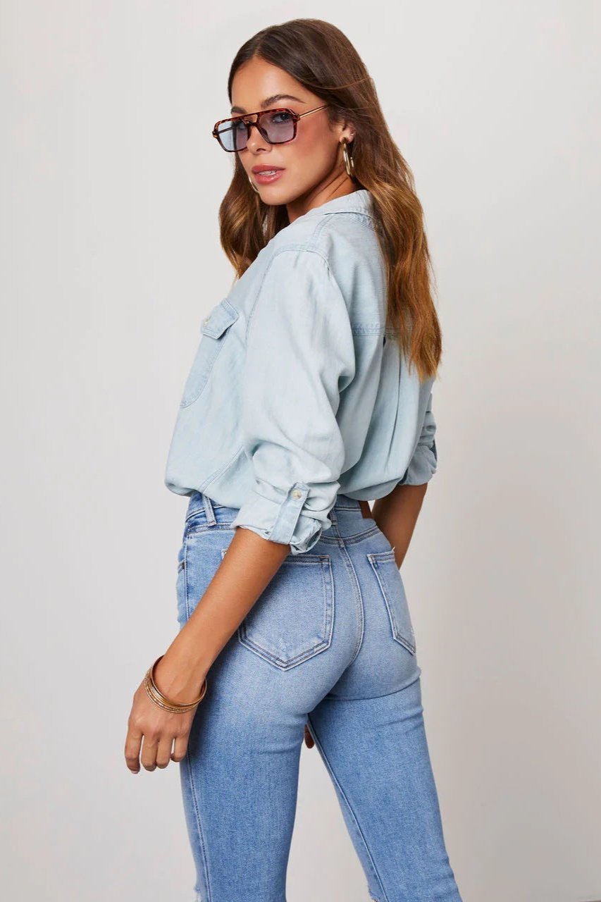 Camisa jeans Ashley