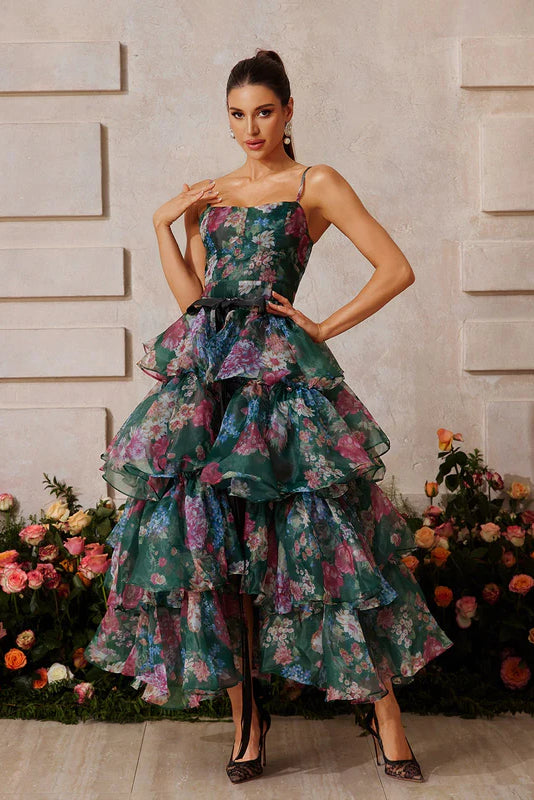 Sian Maxi Kleed - Rust