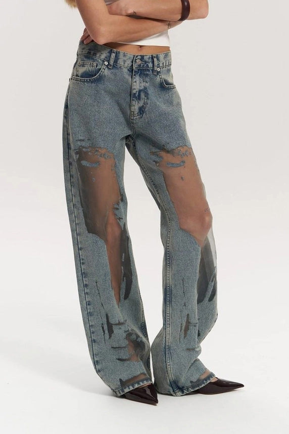 Trixie Blue Transparent Jeans