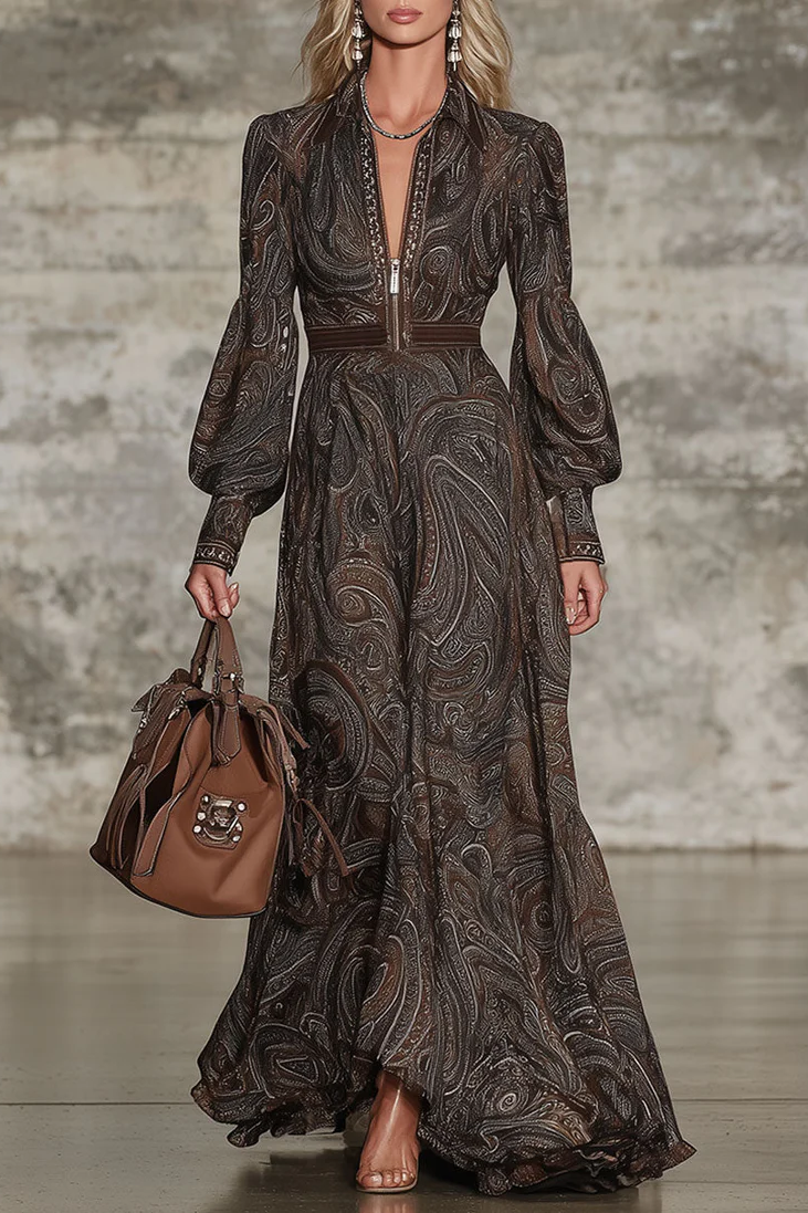 Kurzärmliges Midikleid Grace mit Blumenapplikation