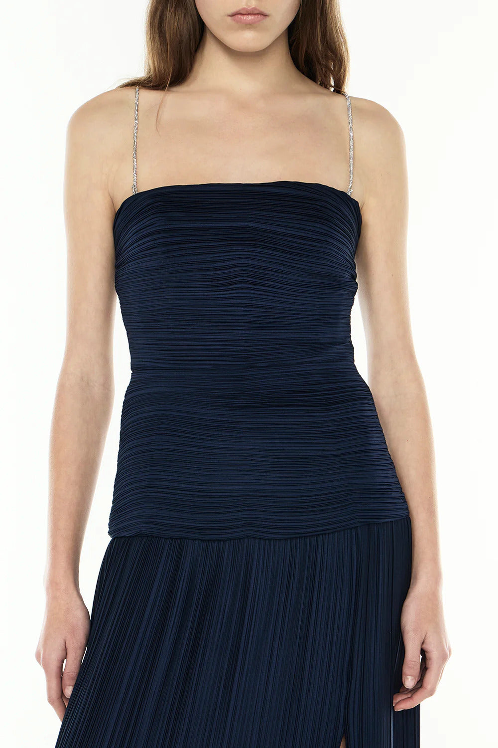 Regal Ruched Debut Maxi Dress