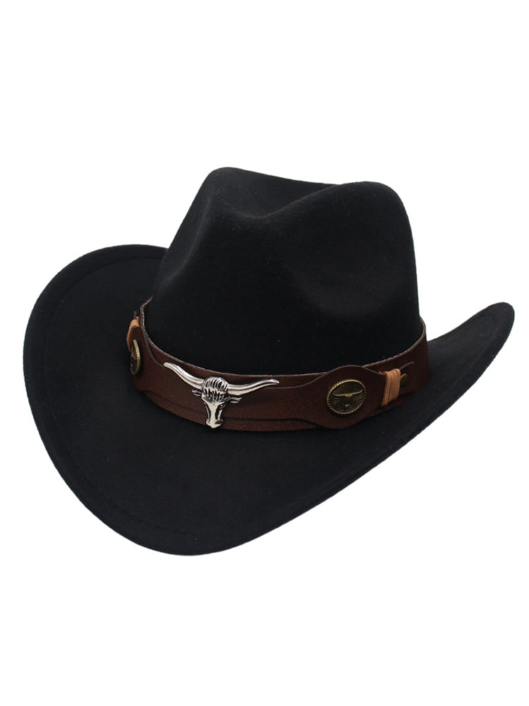 Chapéu Western Bull Head Deco Cowboy Cowgirl