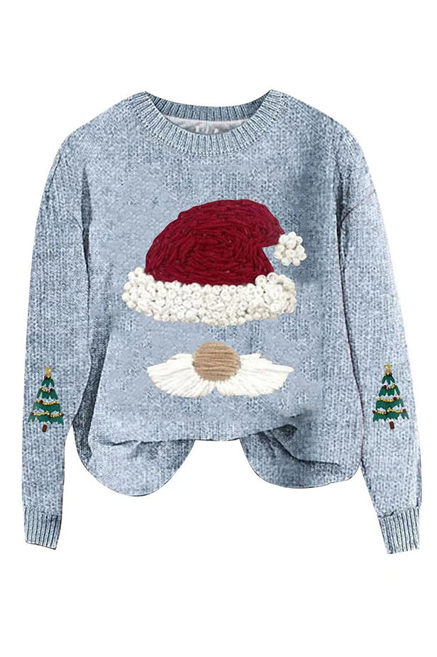 Sweater de Natal de Corte Larguinho