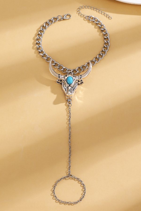 Dammen-Bracelet mat Western-Elementer