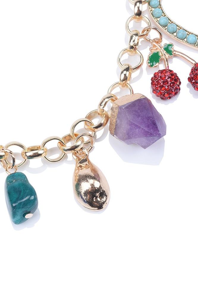 Crystal Multi Hängen Halsband