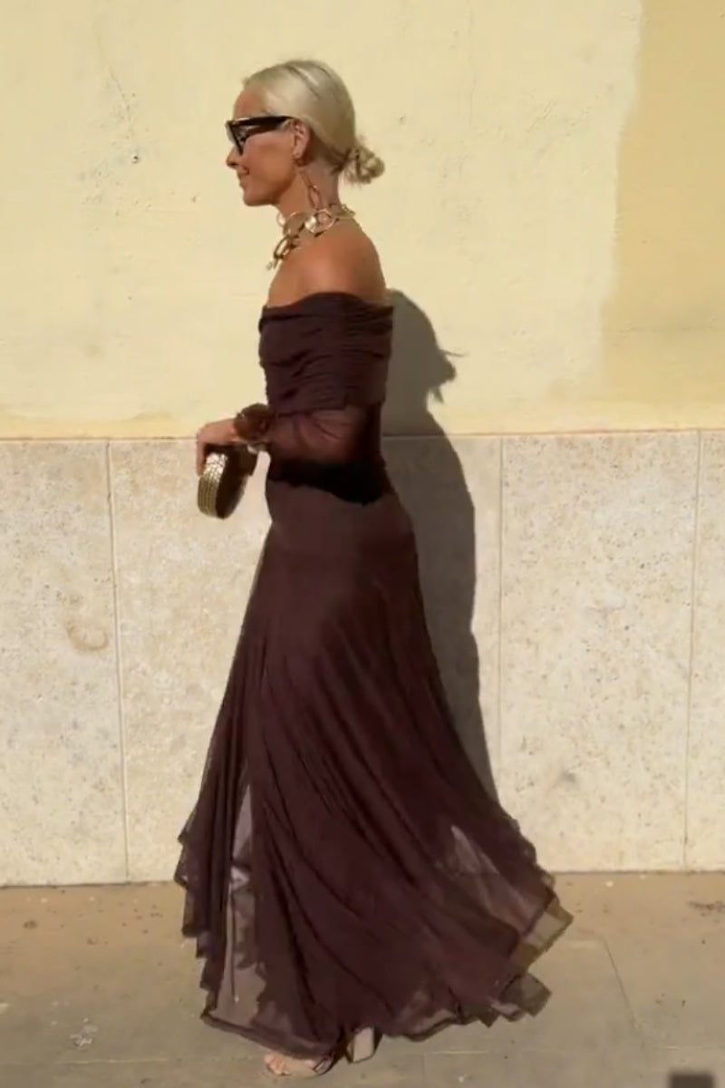 Dried Rose Maxi Dress